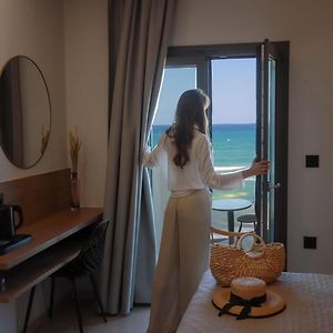 Familien-Zimmer mit zwei Einzelbetten und mit Strandblick